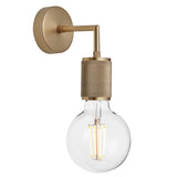 Knurled Edison Wall Light