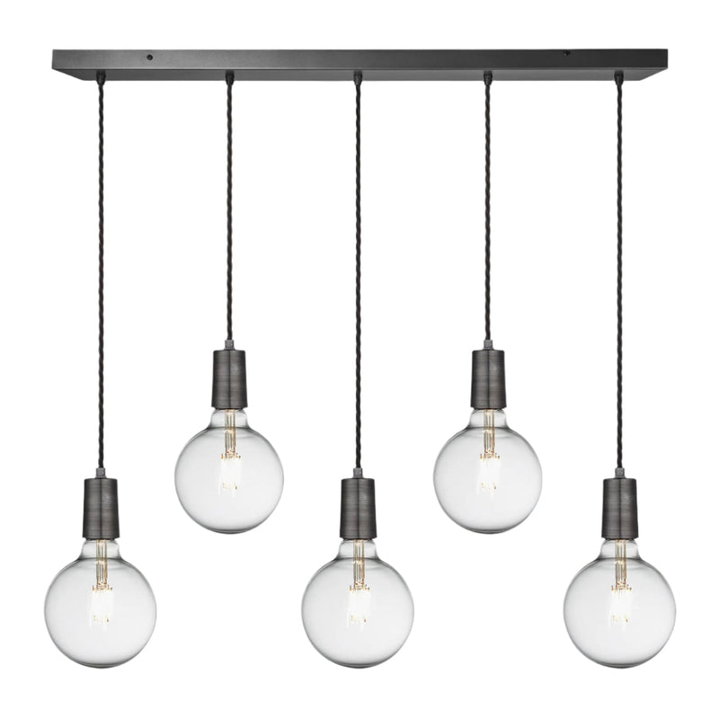 Sleek Edison Cluster Lights - Wire