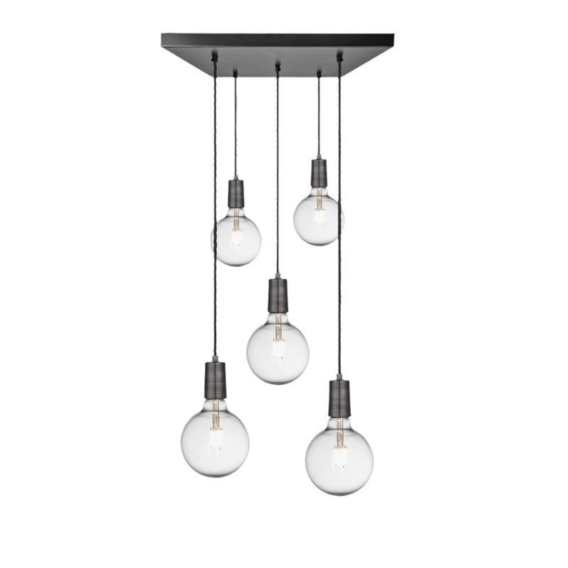 Sleek Edison Cluster Lights - Wire