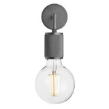 Knurled Edison Wall Light