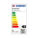 LED Globe G125 Edison E27 - Statement Bulb - Fluted