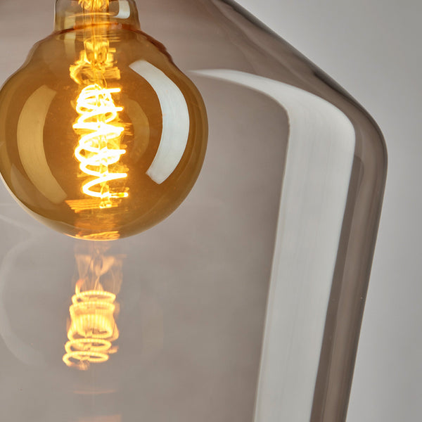 Brooklyn Glass Schoolhouse Pendant Light - 5.5 Inch
