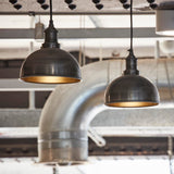 Brooklyn Dome Pendant Light - 8 Inch