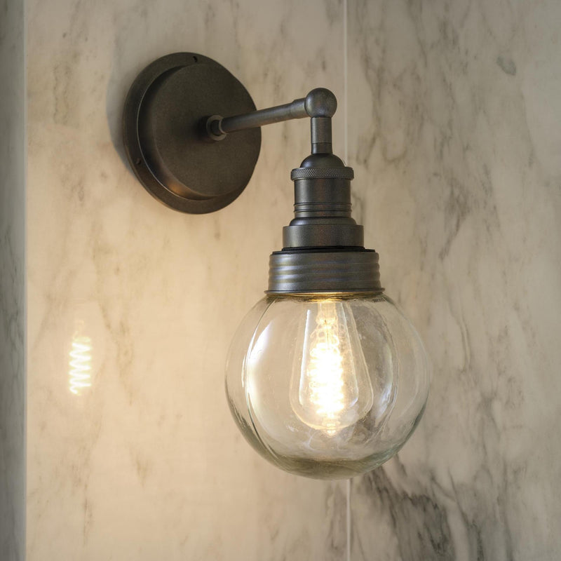 Brooklyn Outdoor & Bathroom Globe Wall Light