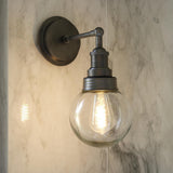 Brooklyn Outdoor & Bathroom Globe Wall Light