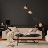 Knurled Dome Pendant Light - 8 Inch