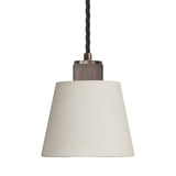Knurled Empire Pendant - Light Natural Cotton