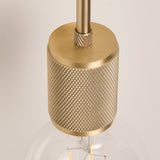 Knurled Edison Wall Light