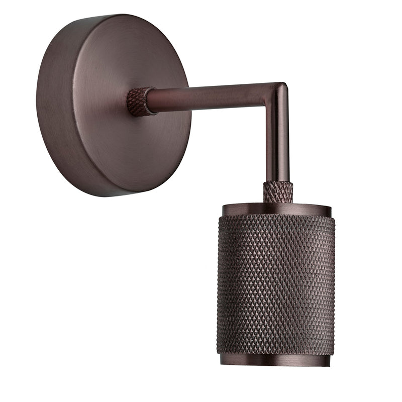 Knurled Edison Wall Light