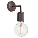 Knurled Edison Wall Light