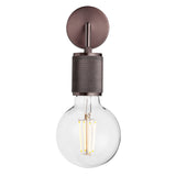 Knurled Edison Wall Light
