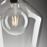 Knurled Glass Schoolhouse Pendant - 10 Inch