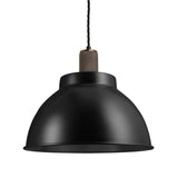 Knurled Dome Pendant - 13 Inch