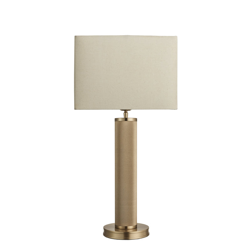 Knurled Pillar Table Lamp