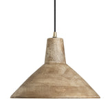 Maribo Wooden Pendant Light - 12 inch