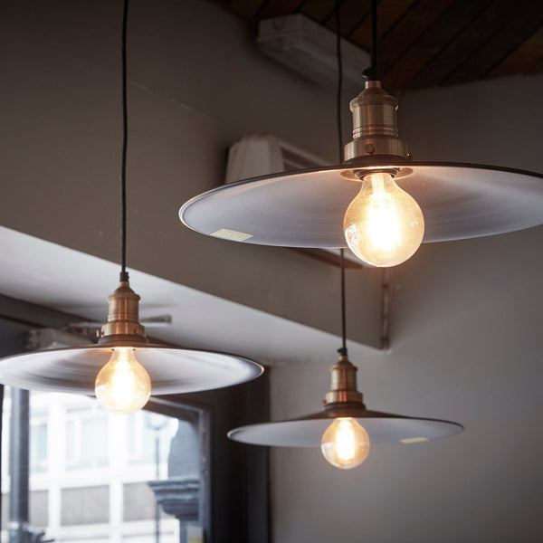 Brooklyn Flat Pendant Light - 15 Inch