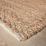 Hale Hand Woven Jute Rug - Natural & Cream