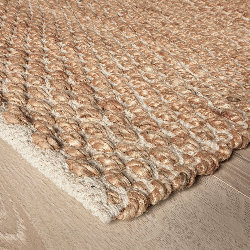 Hale Hand Woven Jute Rug - Natural & Cream