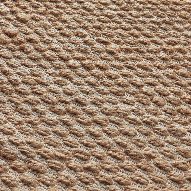 Hale Hand Woven Jute Rug - Natural & Cream
