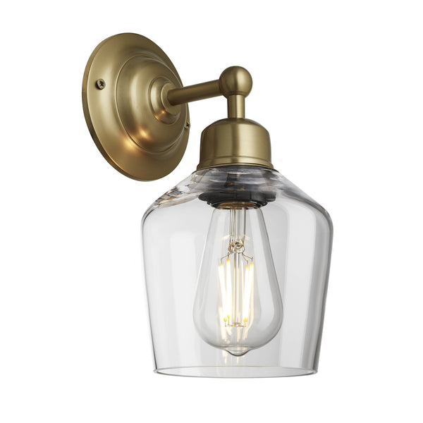 Orlando Glass Schoolhouse Wall Light - 5.5 Inch