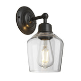 Orlando Glass Schoolhouse Wall Light - 5.5 Inch
