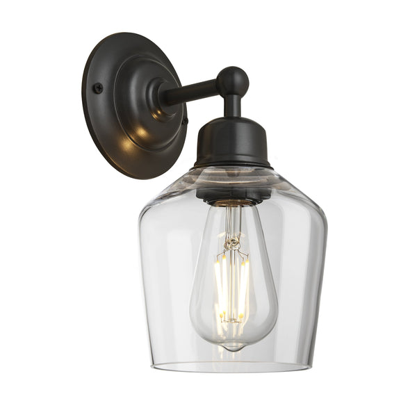 Orlando Glass Schoolhouse Wall Light - 5.5 Inch