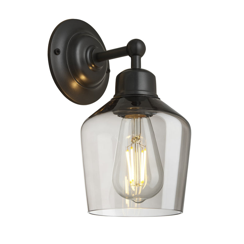 Orlando Glass Schoolhouse Wall Light - 5.5 Inch