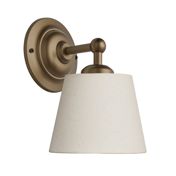 Orlando Empire Wall Light - Light Natural Cotton