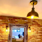 Brooklyn Dome Semi Flush Mount - 8 Inch