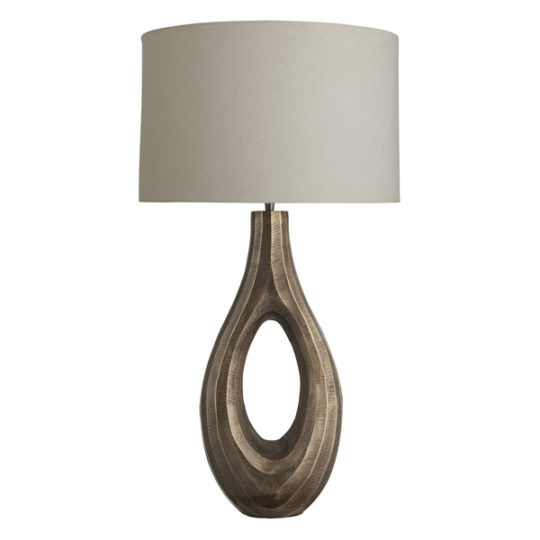 Ornate Ellipse Table Lamp