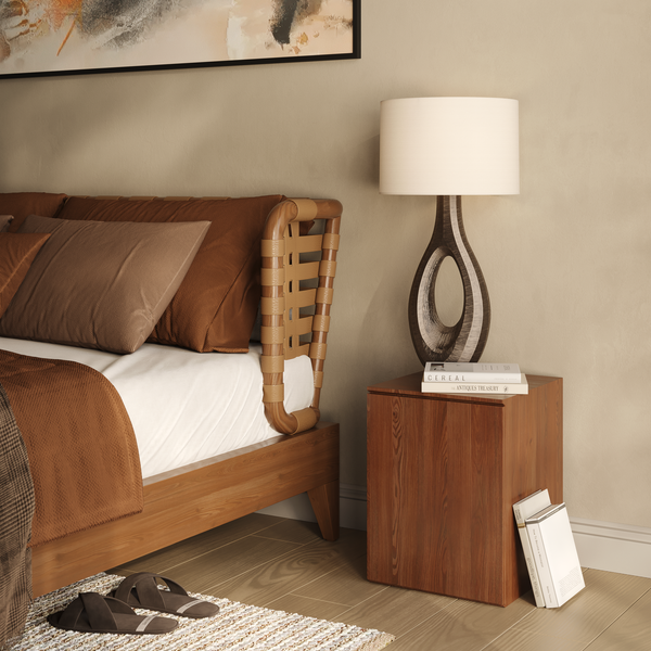Ornate Ellipse Table Lamp
