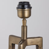 Ornate Tripod Floor Lamp - Brass