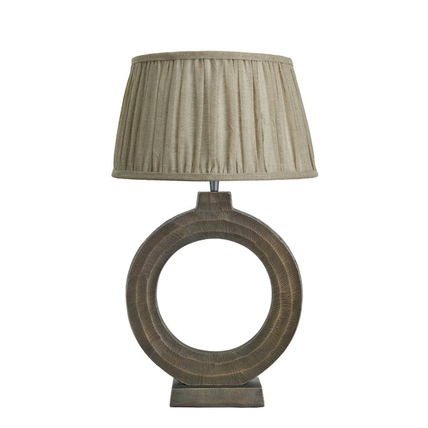 Ornate Circle Table Lamp