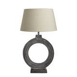 Ornate Circle Table Lamp