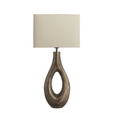 Ornate Ellipse Table Lamp