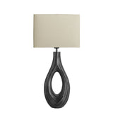 Ornate Ellipse Table Lamp