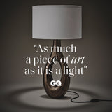 Ornate Ellipse Table Lamp