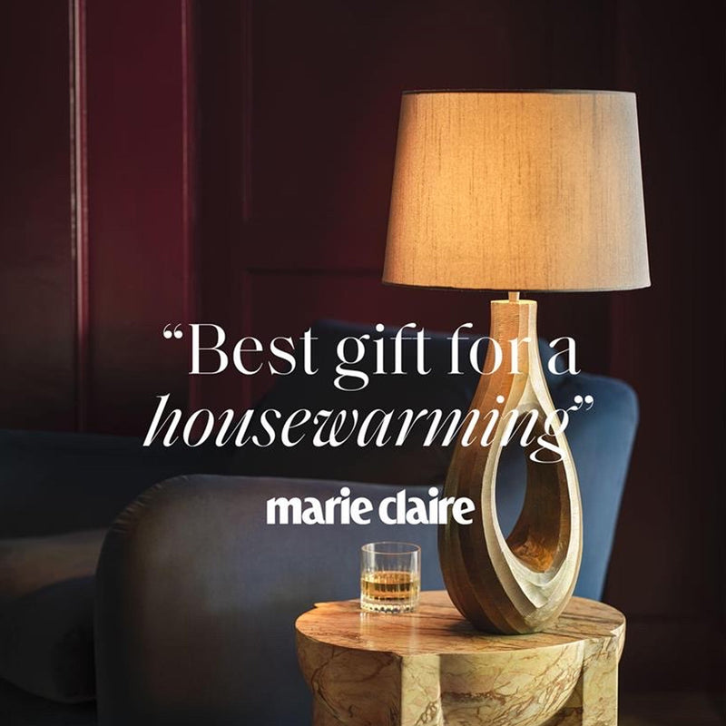 Ornate Ellipse Table Lamp