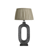 Ornate Oval Table Lamp