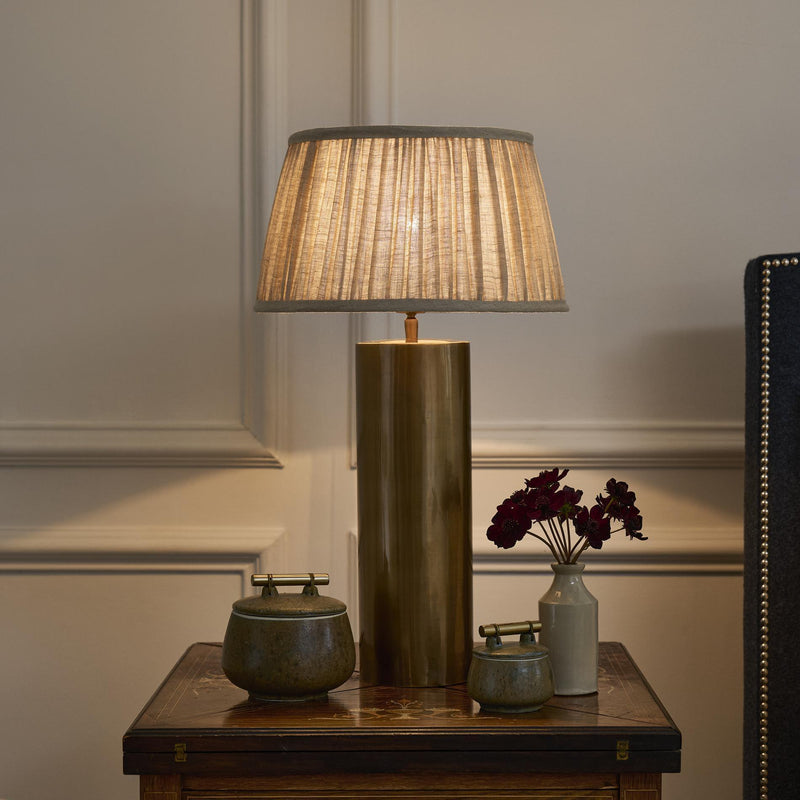 Pillar Geometric Cylinder Table Lamp