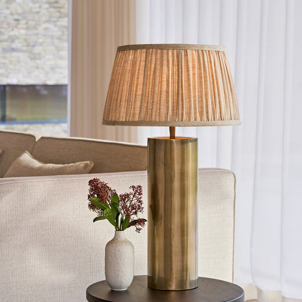 Pillar Geometric Cylinder Table Lamp