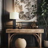 Pillar Square Table Lamp