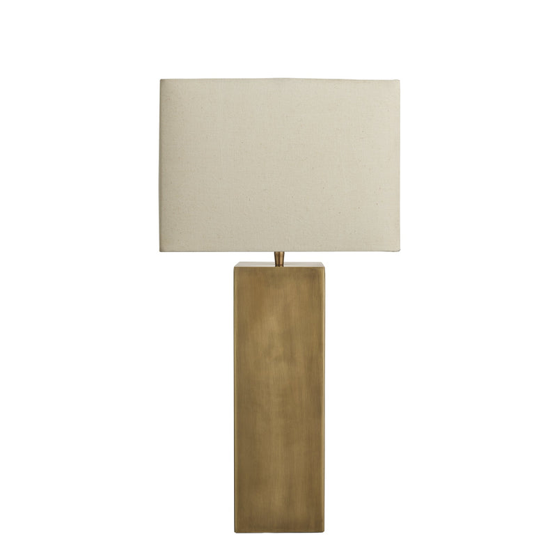 Pillar Square Table Lamp