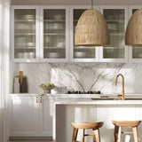 Raffia Ceiling Pendant Light - Bell