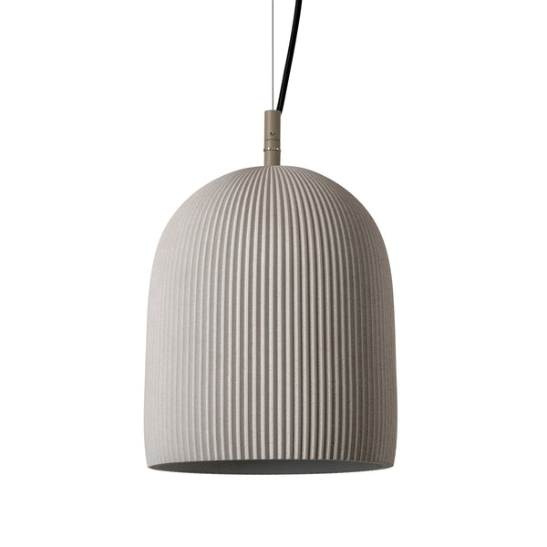 Ramsay Outdoor & Bathroom Cone Pendant Light - Ivory