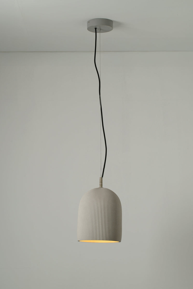 Ramsay Outdoor & Bathroom Cone Pendant Light - Ivory