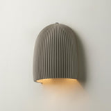 Ramsay Outdoor & Bathroom Cone Wall Light - Ivory