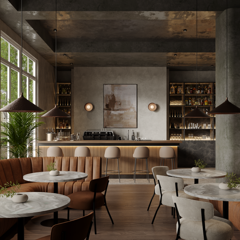 Flume Pendant Light - 17 Inch