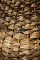 Sea Grass Round Diffuser Wall Light - Natural