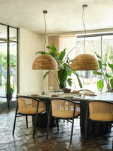 Sea Grass Giant Dome Pendant Light - Natural